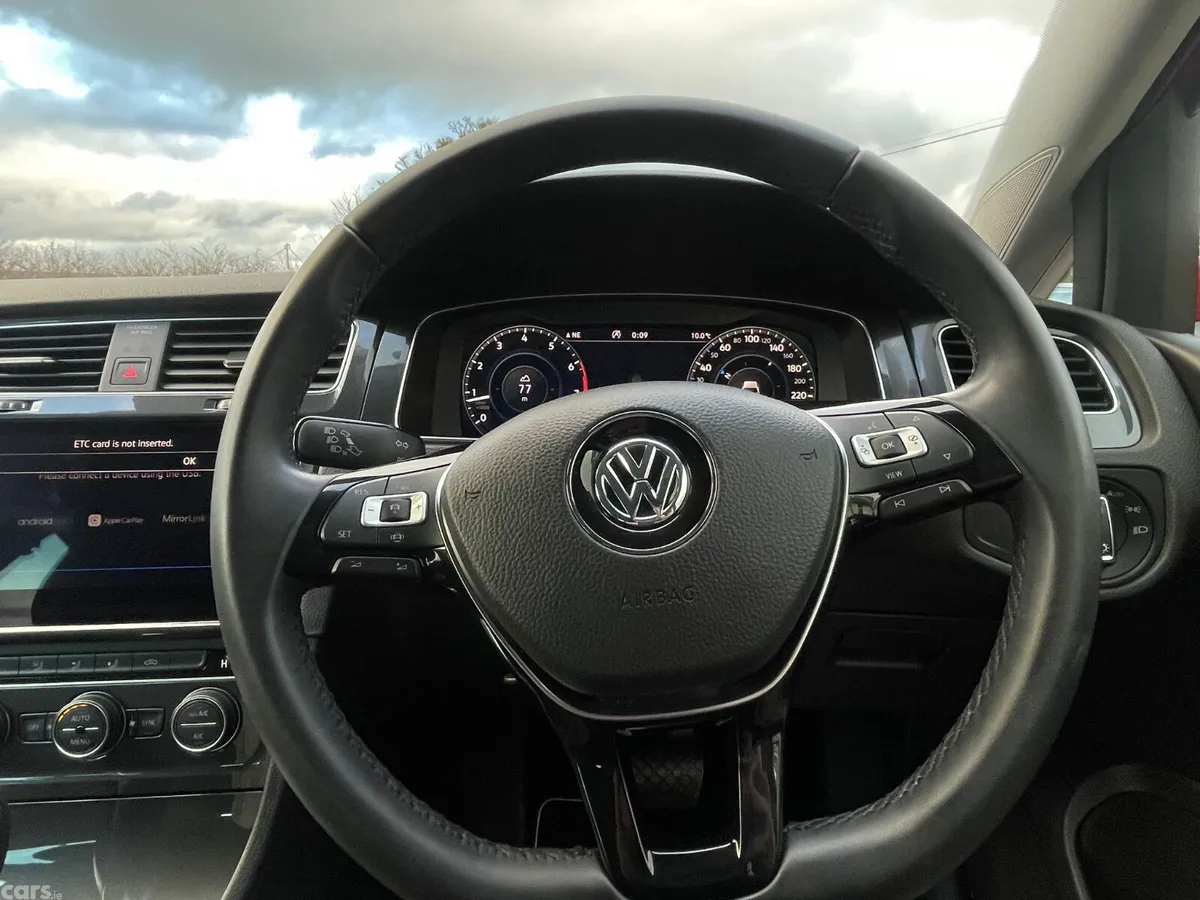 Volkswagen Golf Hatchback, Petrol, 2019, Red