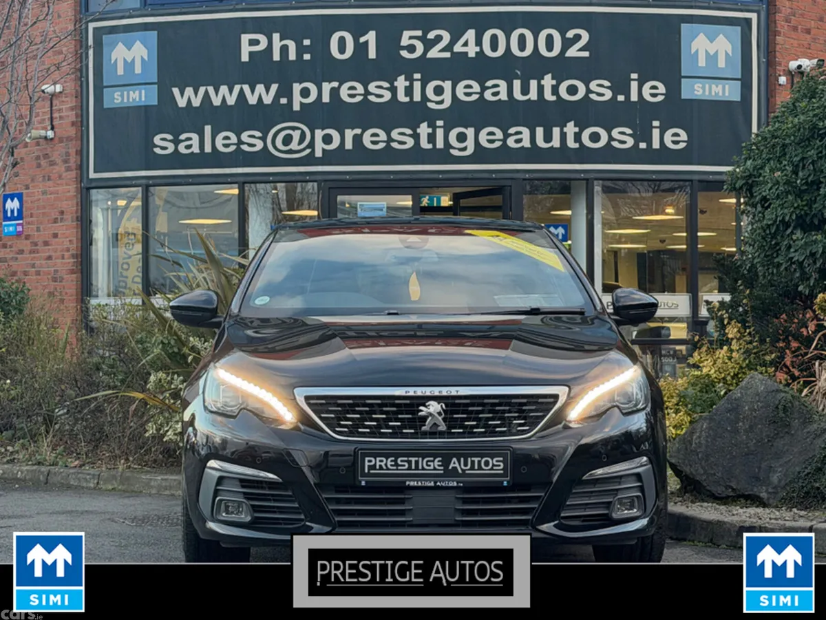 Peugeot 308 Hatchback, Diesel, 2018, Black