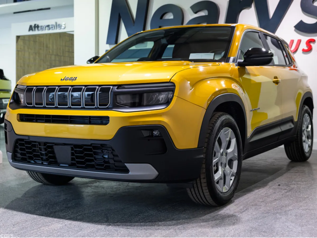 Jeep Avenger SUV, Petrol Hybrid, 2026, Yellow
