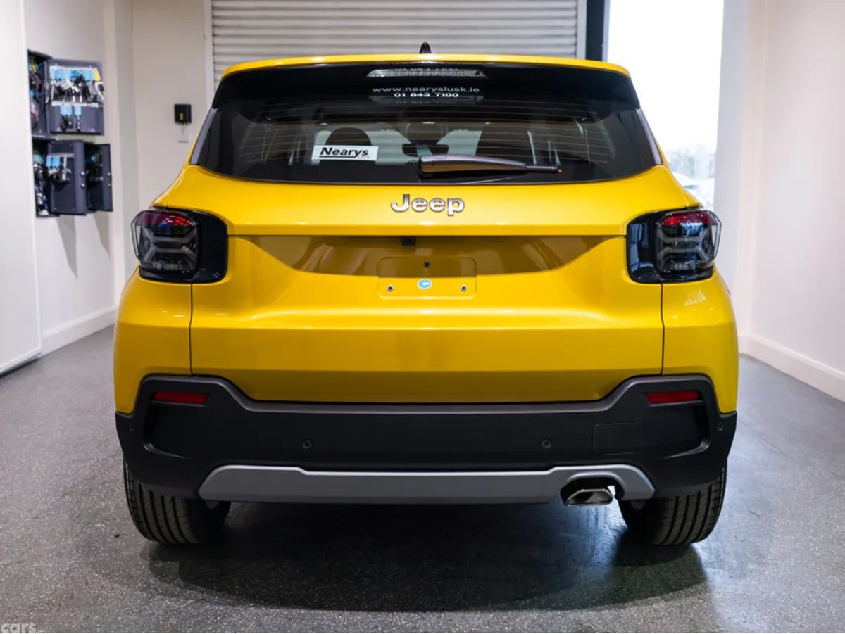 Jeep Avenger SUV, Petrol Hybrid, 2026, Yellow