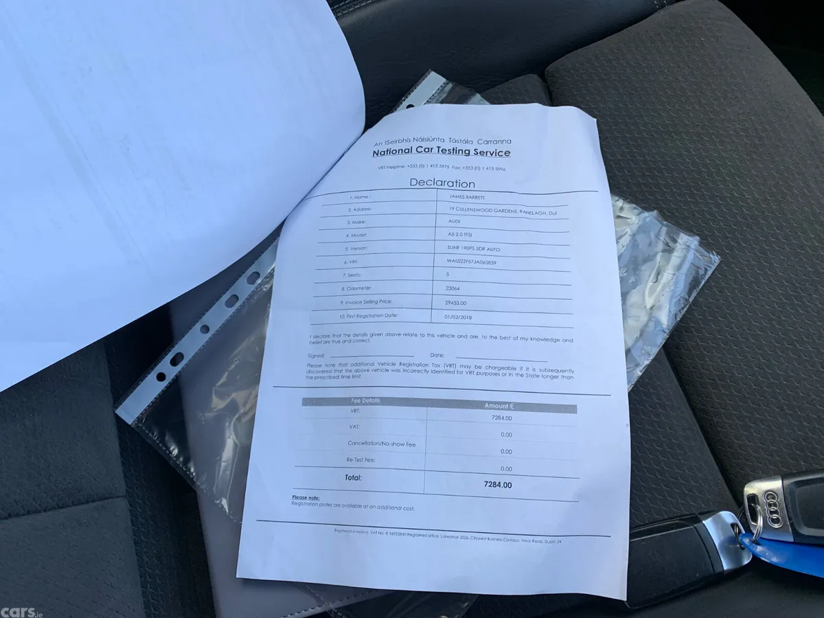 Audi A5 Hatchback, Petrol, 2018, Grey