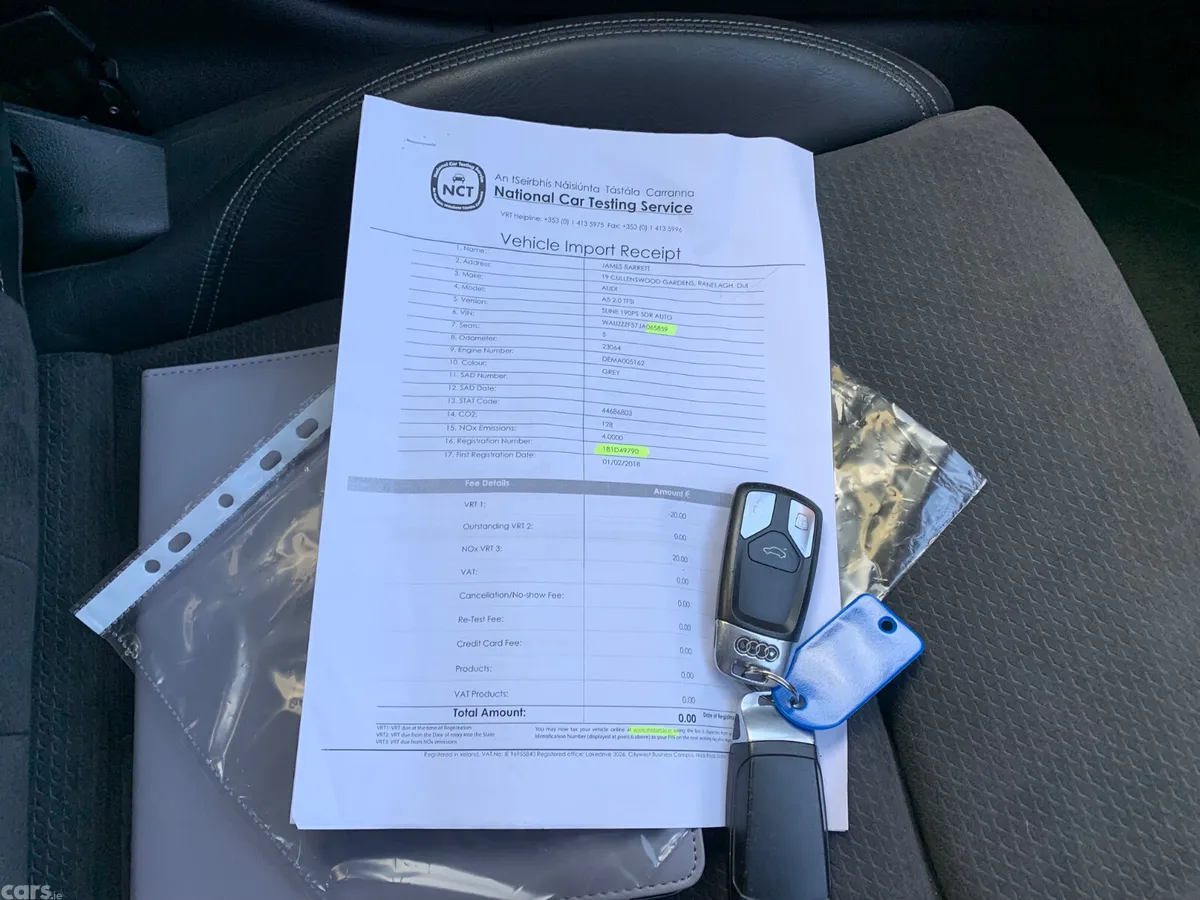 Audi A5 Hatchback, Petrol, 2018, Grey