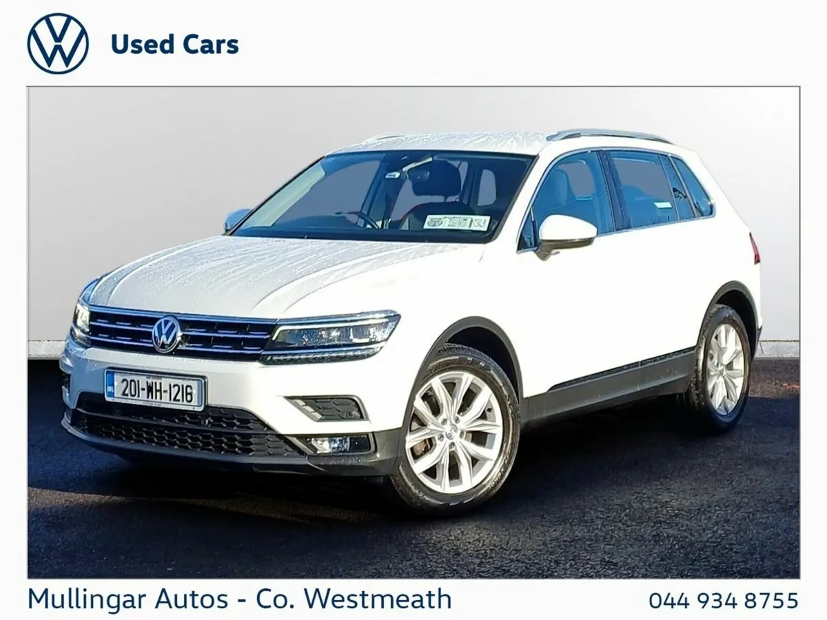 Volkswagen Tiguan SUV, Petrol, 2020, White