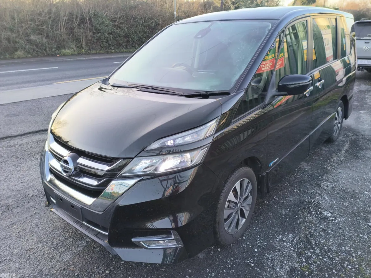 Nissan Serena MPV, Petrol Hybrid, 2017, Black