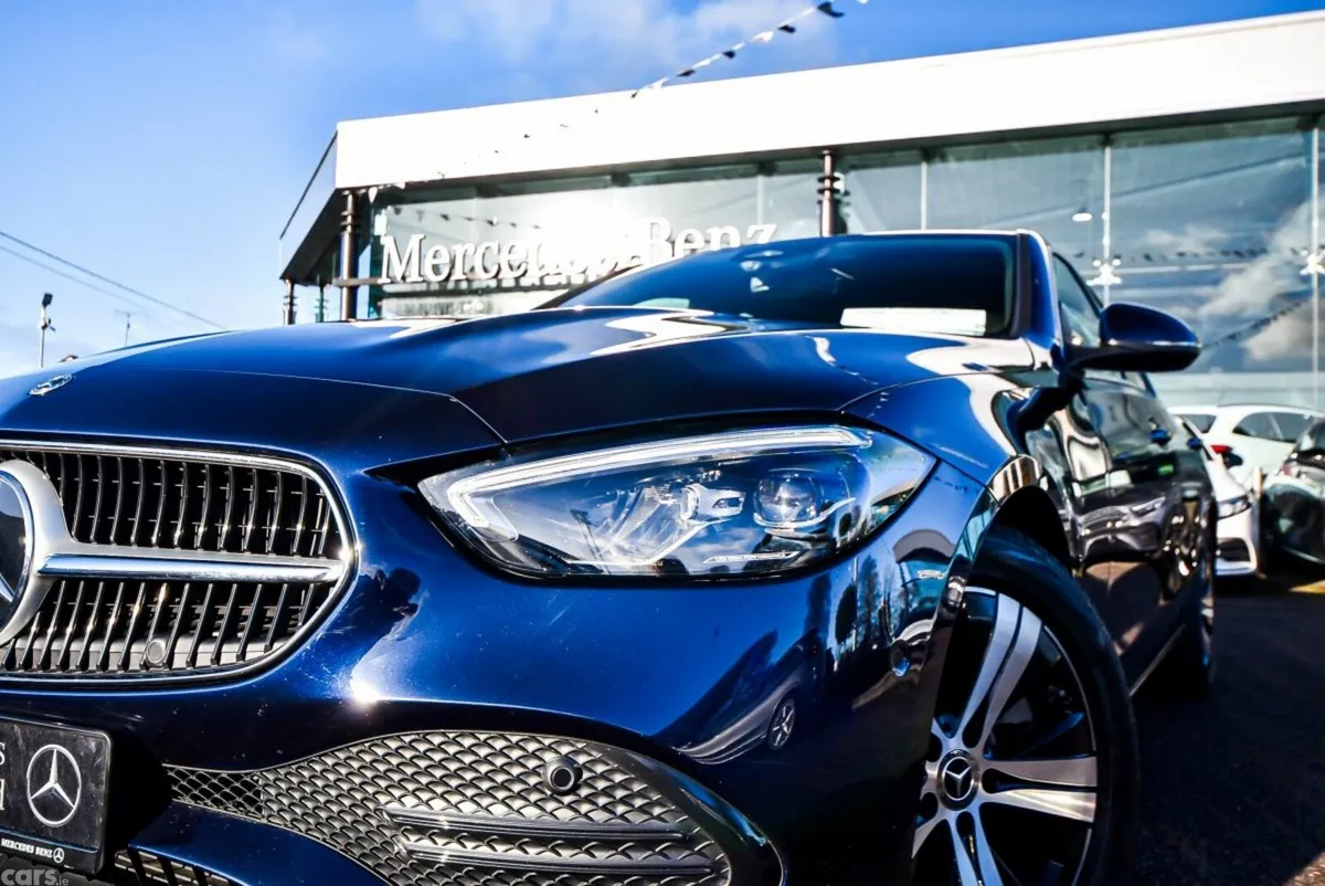 Mercedes-Benz C-Class Saloon, Diesel Hybrid, 2023, Blue