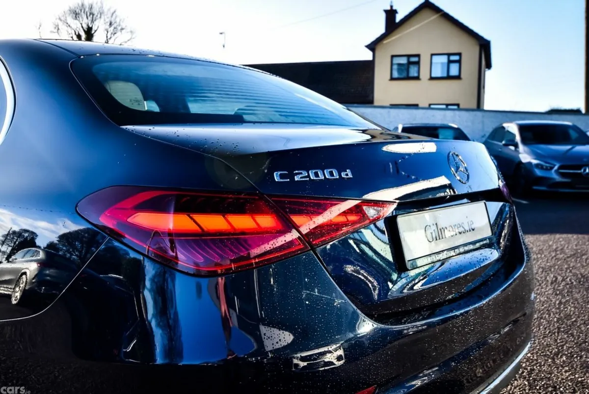Mercedes-Benz C-Class Saloon, Diesel Hybrid, 2023, Blue
