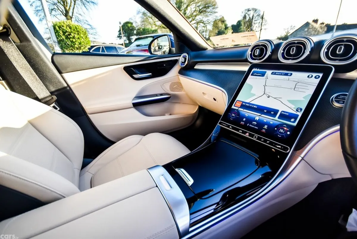 Mercedes-Benz C-Class Saloon, Diesel Hybrid, 2023, Blue