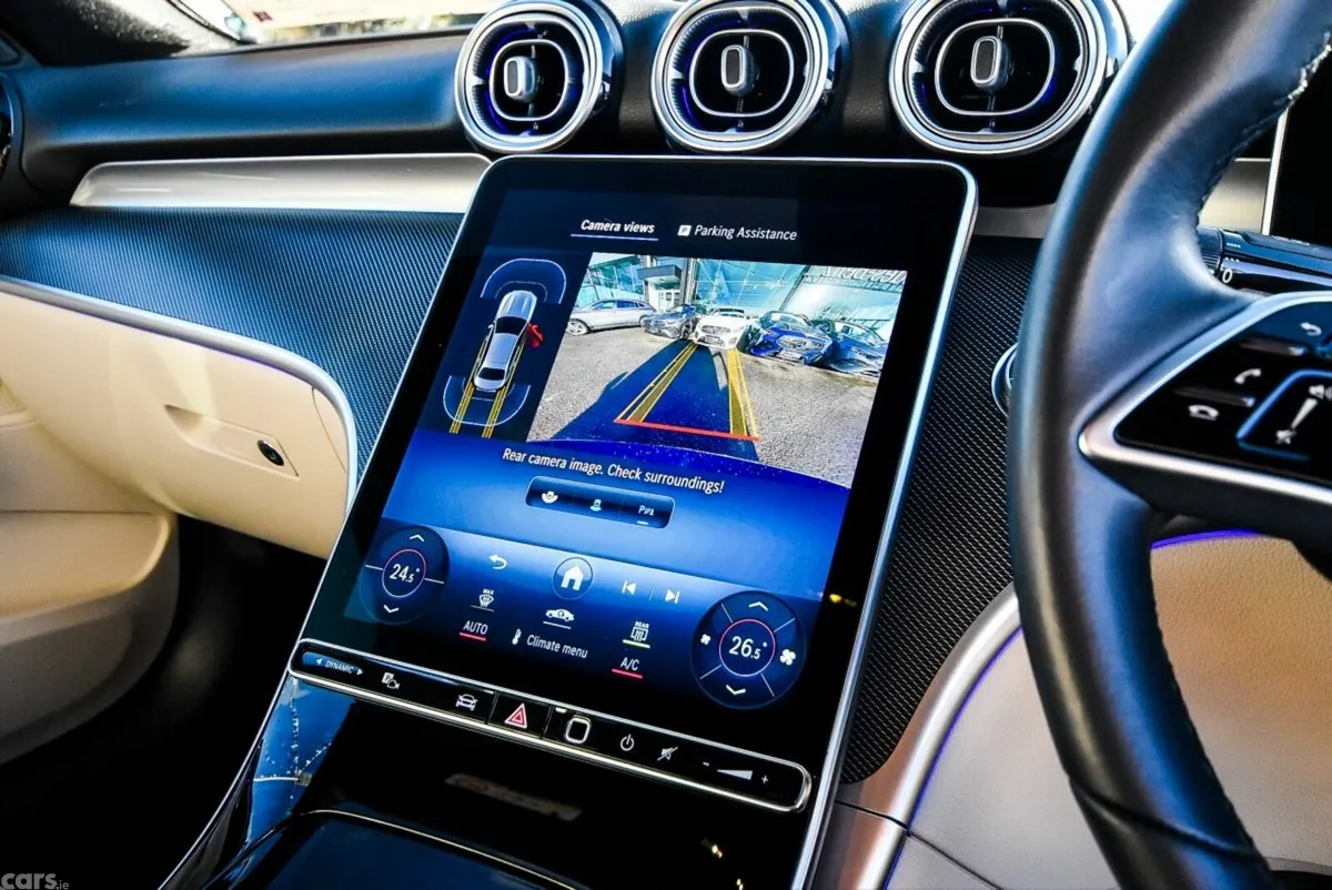 Mercedes-Benz C-Class Saloon, Diesel Hybrid, 2023, Blue