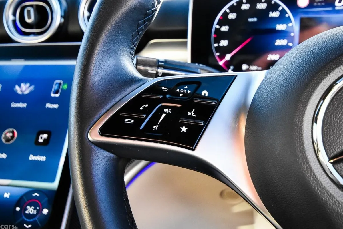 Mercedes-Benz C-Class Saloon, Diesel Hybrid, 2023, Blue