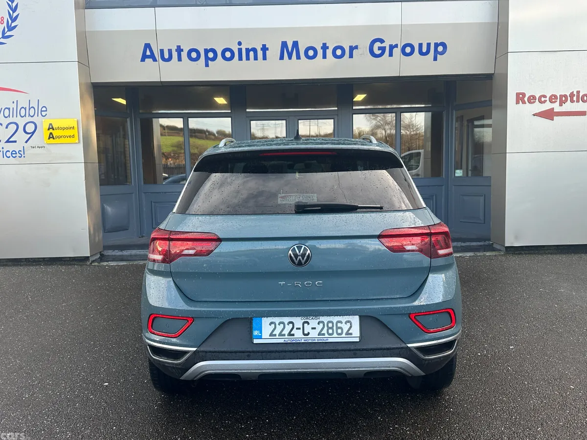 Volkswagen T-Roc SUV, Petrol, 2022, Blue