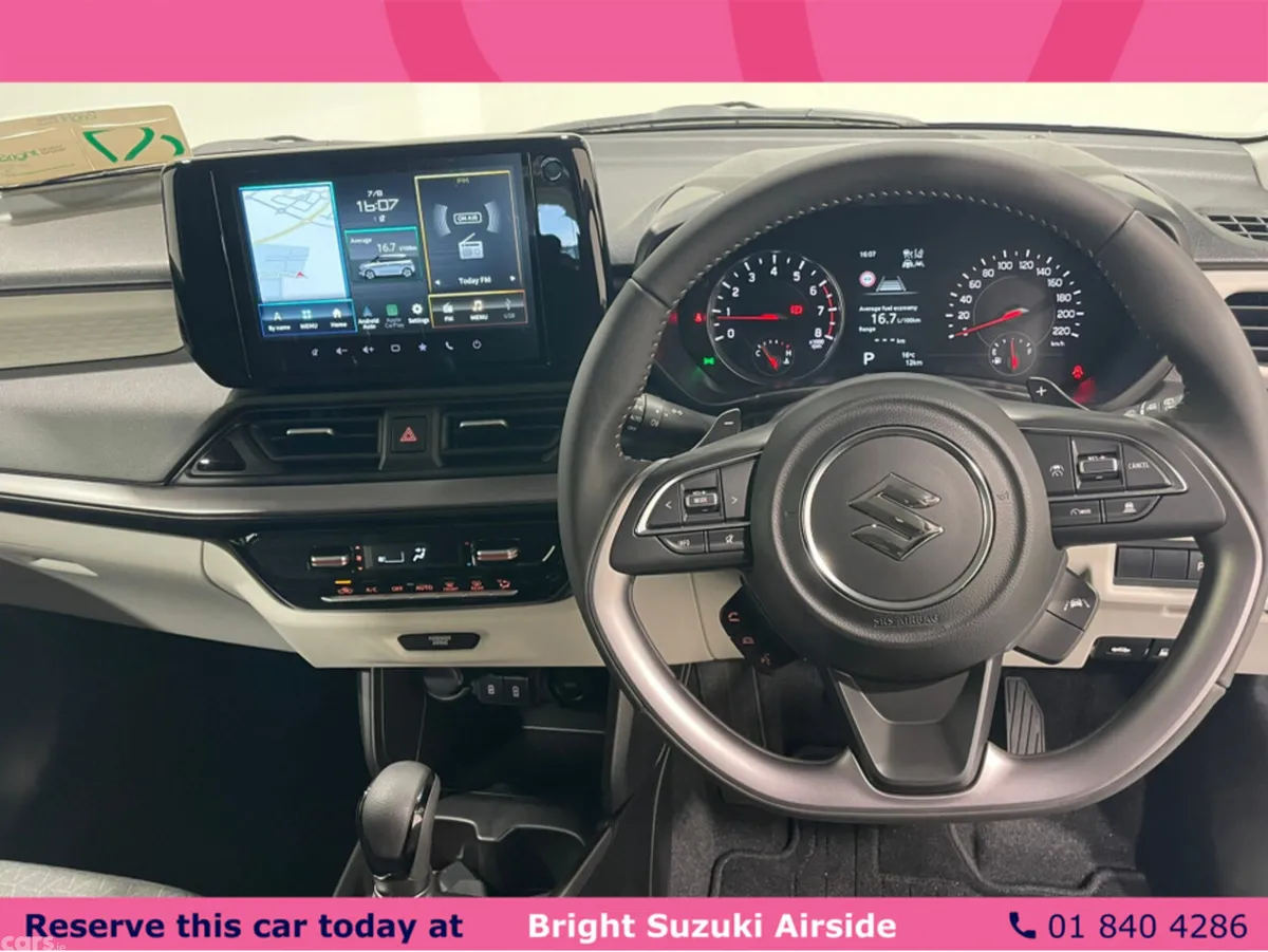 Suzuki Swift Hatchback, Petrol Hybrid, 2027, Black
