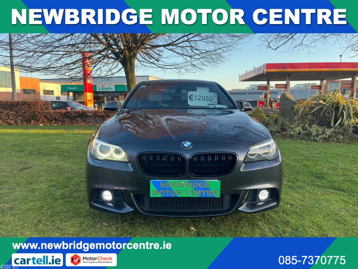 BMW 5-Series Saloon, Diesel, 2014, Grey