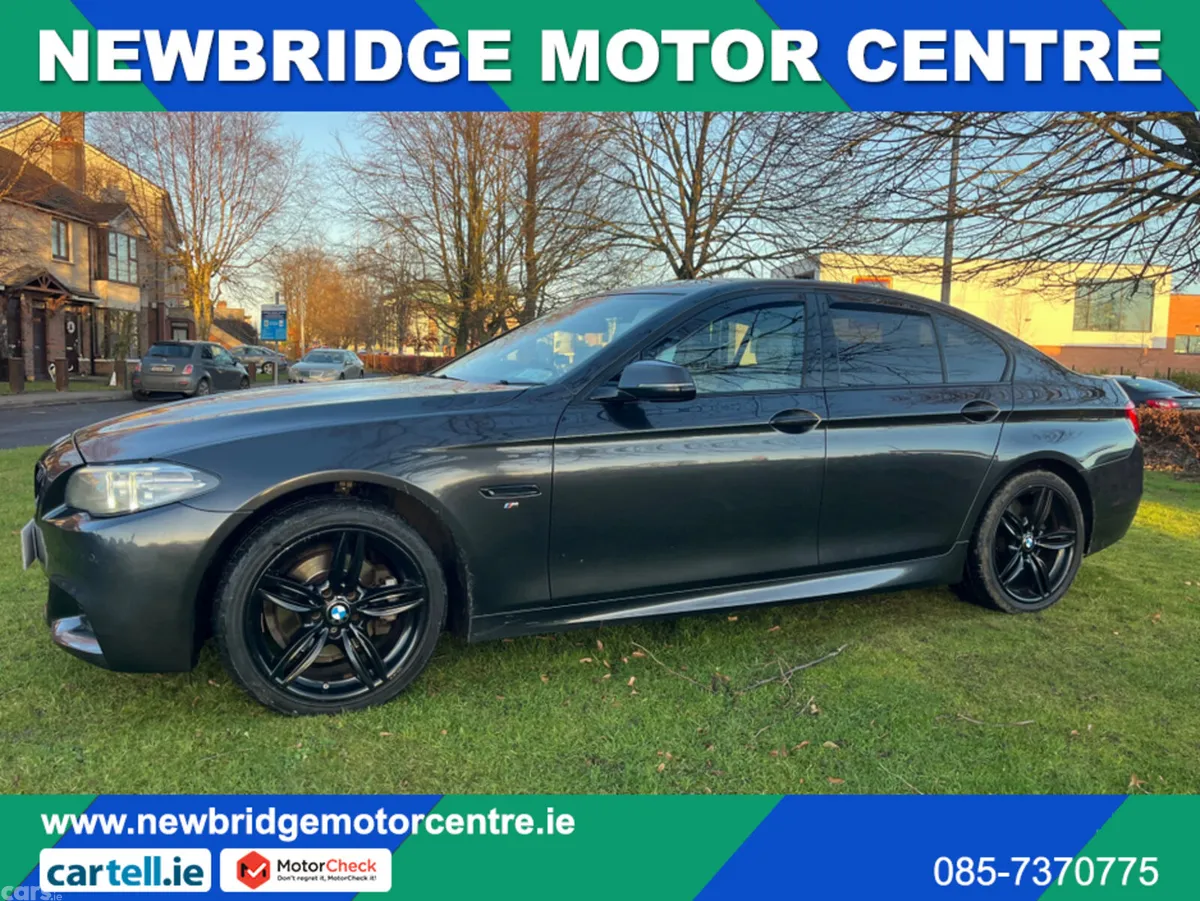 BMW 5-Series Saloon, Diesel, 2014, Grey