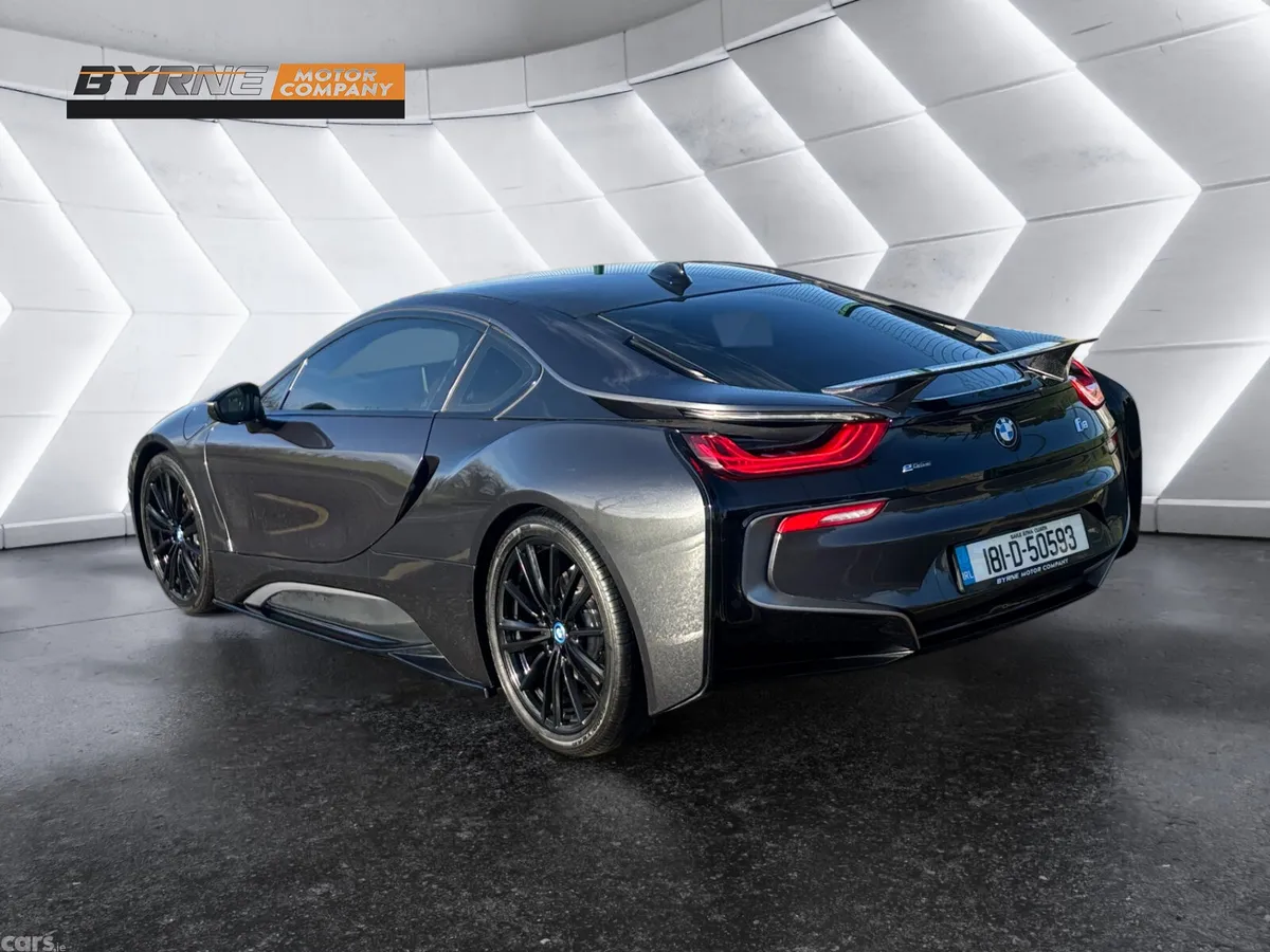 BMW i8 Coupe, Petrol Plug-in Hybrid, 2018, Grey
