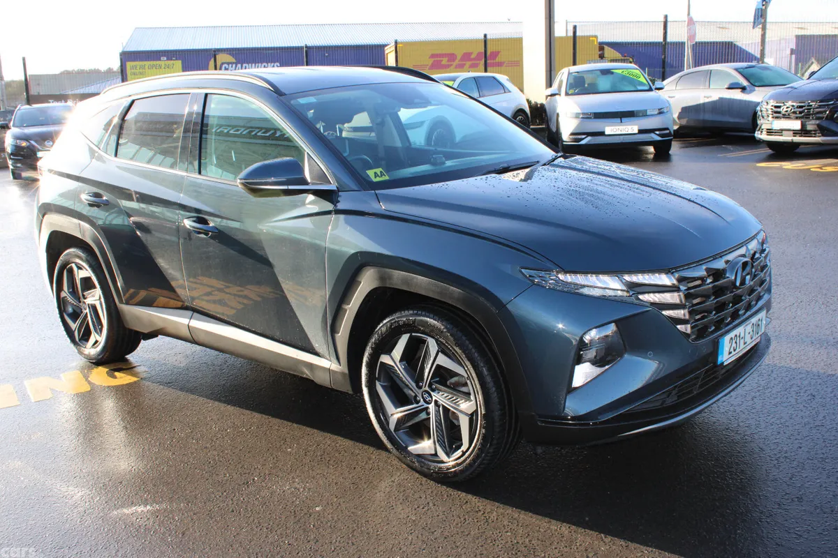 Hyundai Tucson SUV, Petrol Hybrid, 2023, Blue