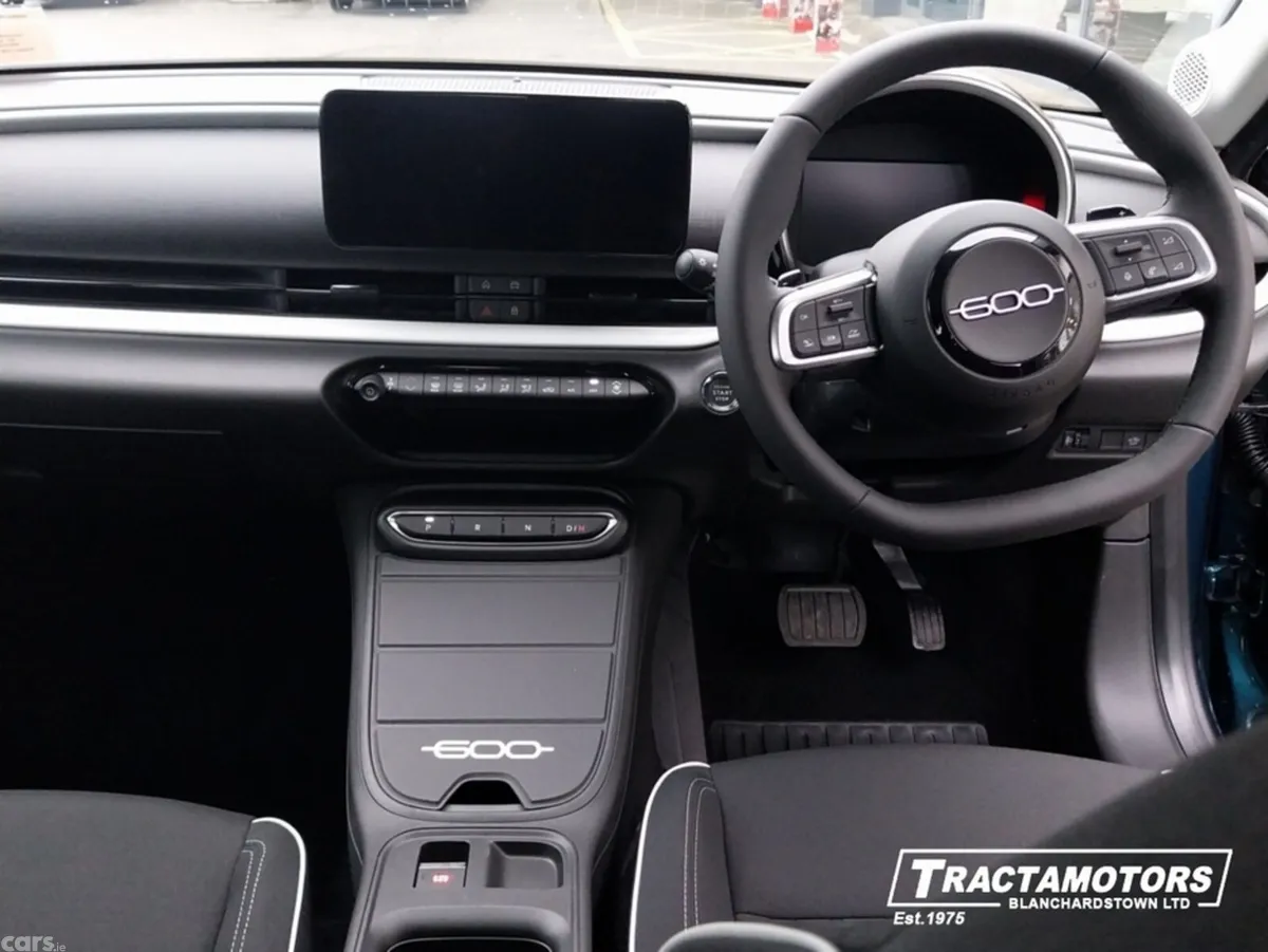 Fiat 600 Hatchback, Petrol Hybrid, 2026, Green