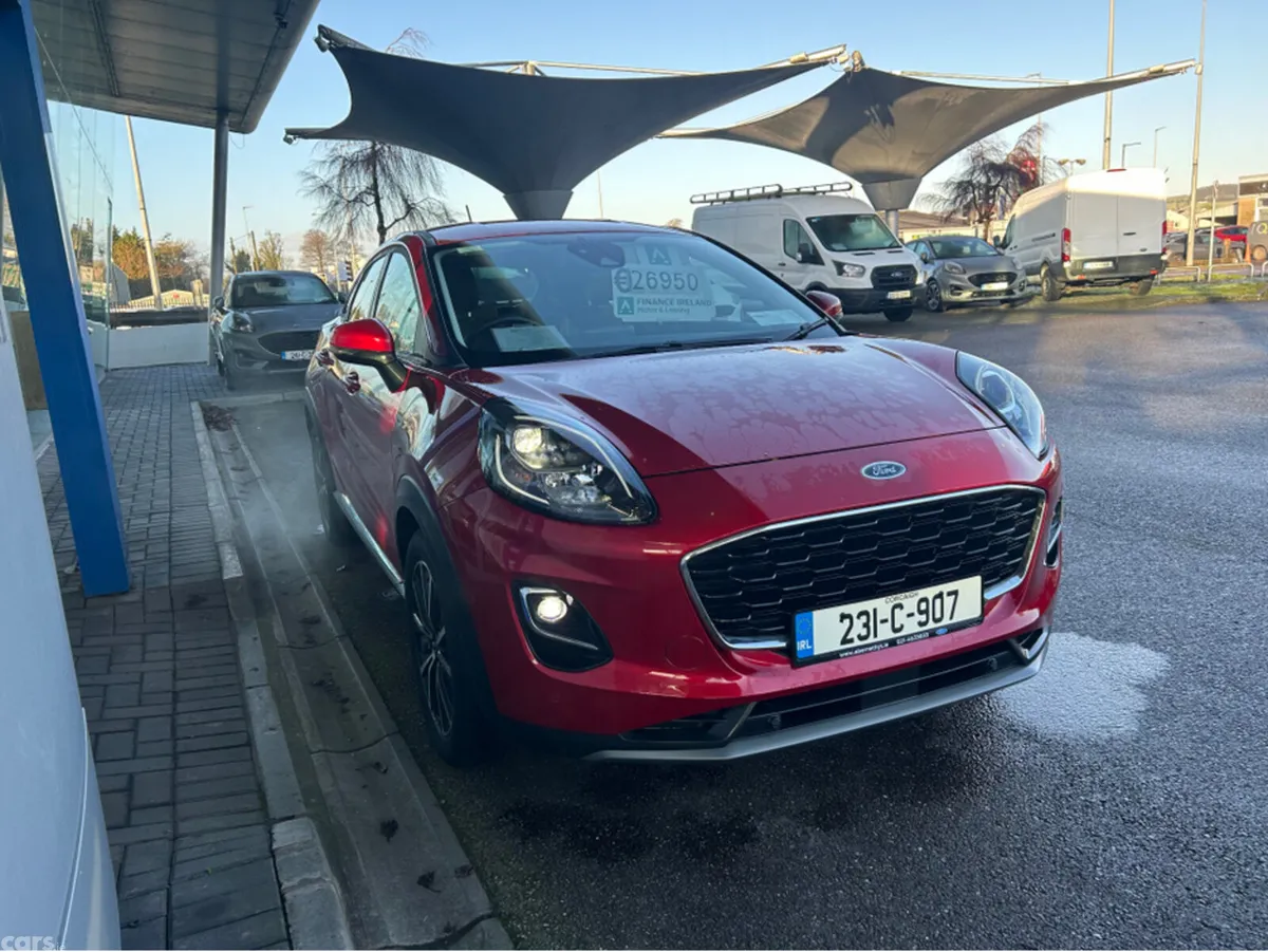 Ford Puma MPV, Petrol Hybrid, 2023, Red