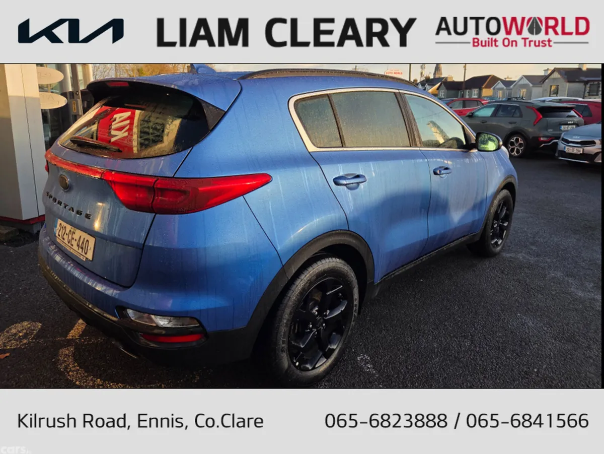 Kia Sportage MPV, Diesel Hybrid, 2021, Blue