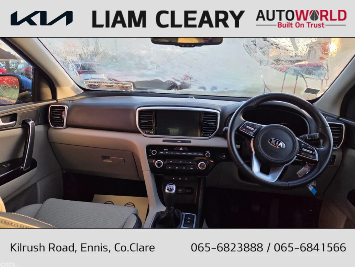 Kia Sportage MPV, Diesel Hybrid, 2021, Blue