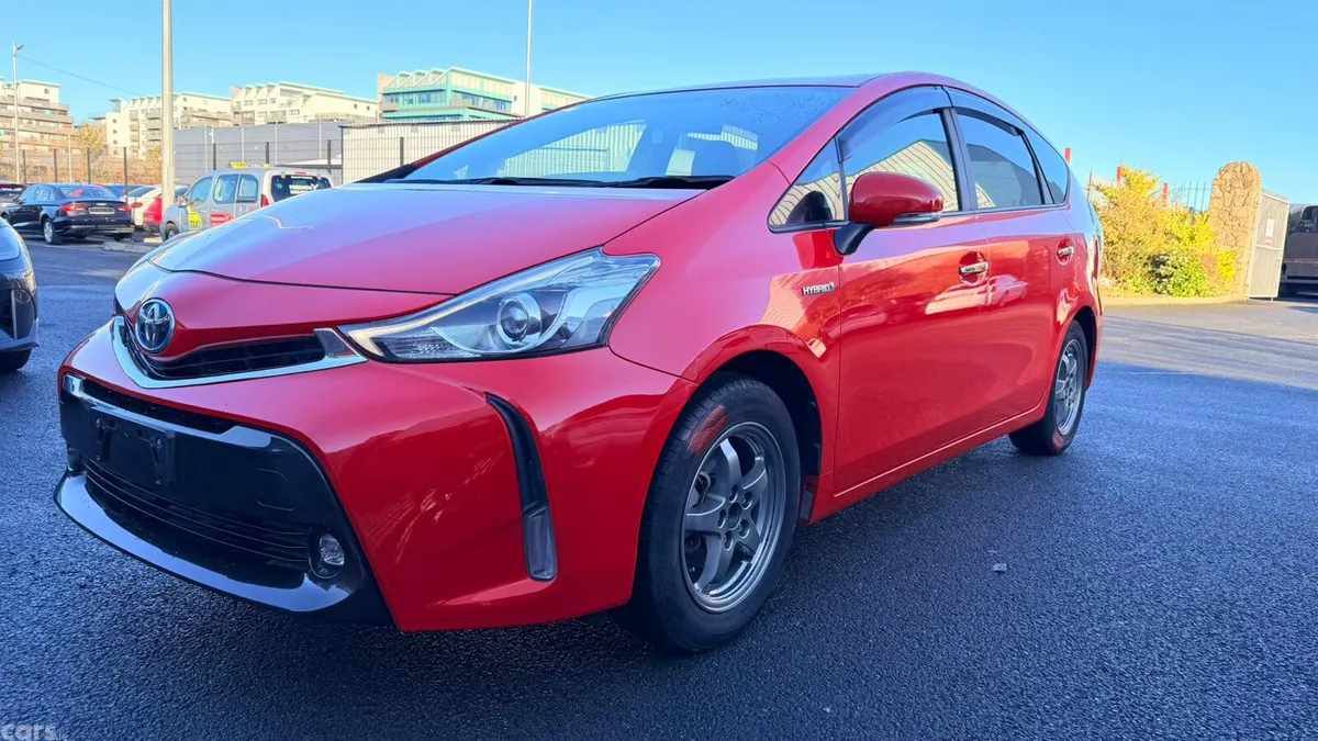 Toyota Prius Estate, Petrol Hybrid, 2016, Red