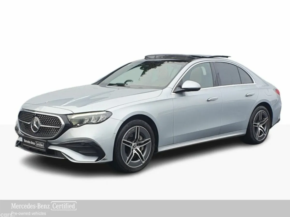 Mercedes-Benz E-Class Saloon, Diesel Plug-in Hybrid, 2025, Silver