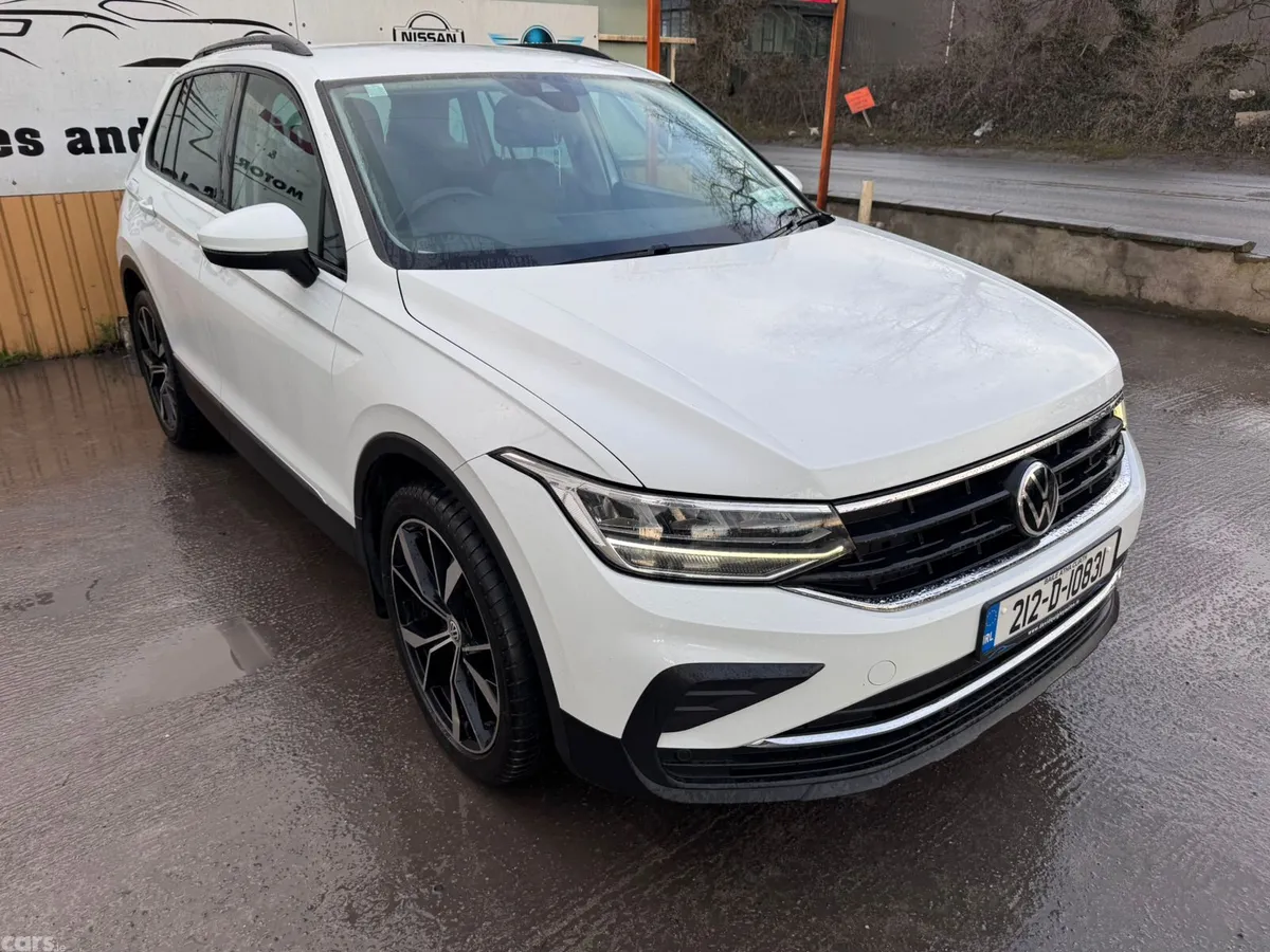 Volkswagen Tiguan SUV, Diesel, 2021, White