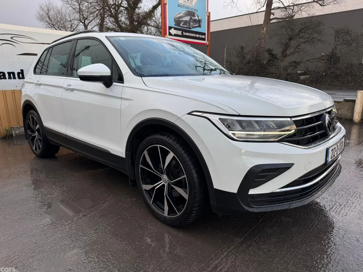 Volkswagen Tiguan SUV, Diesel, 2021, White