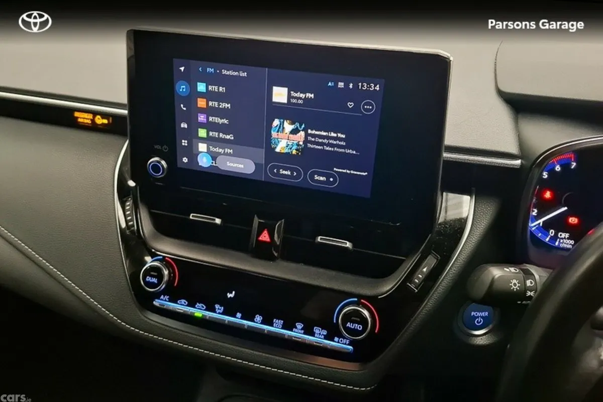 Toyota Corolla Hatchback, Petrol Hybrid, 2023, Red