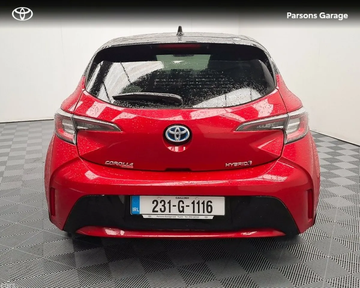 Toyota Corolla Hatchback, Petrol Hybrid, 2023, Red