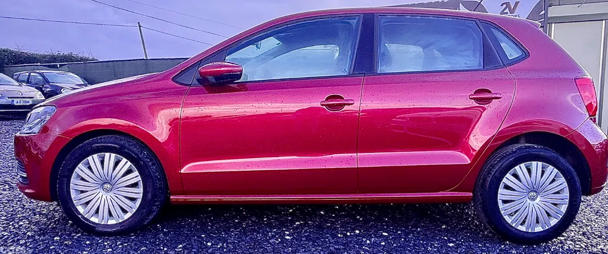 Volkswagen Polo Hatchback, Petrol, 2015, Red