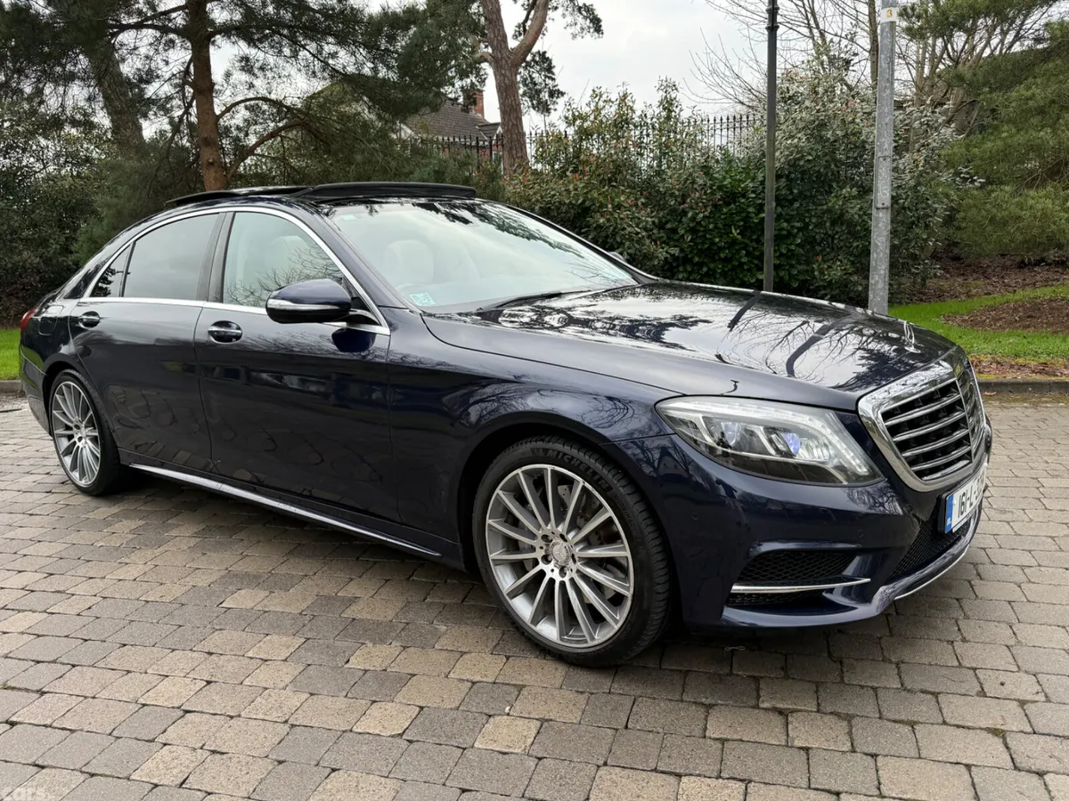 Mercedes-Benz S-Class Saloon, Diesel, 2016, Blue