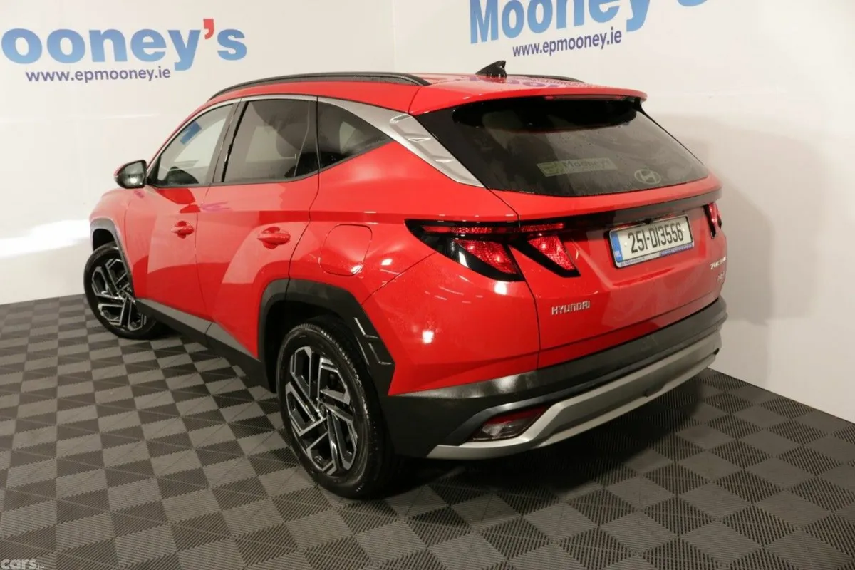 Hyundai Tucson SUV, Petrol Plug-in Hybrid, 2025, Red
