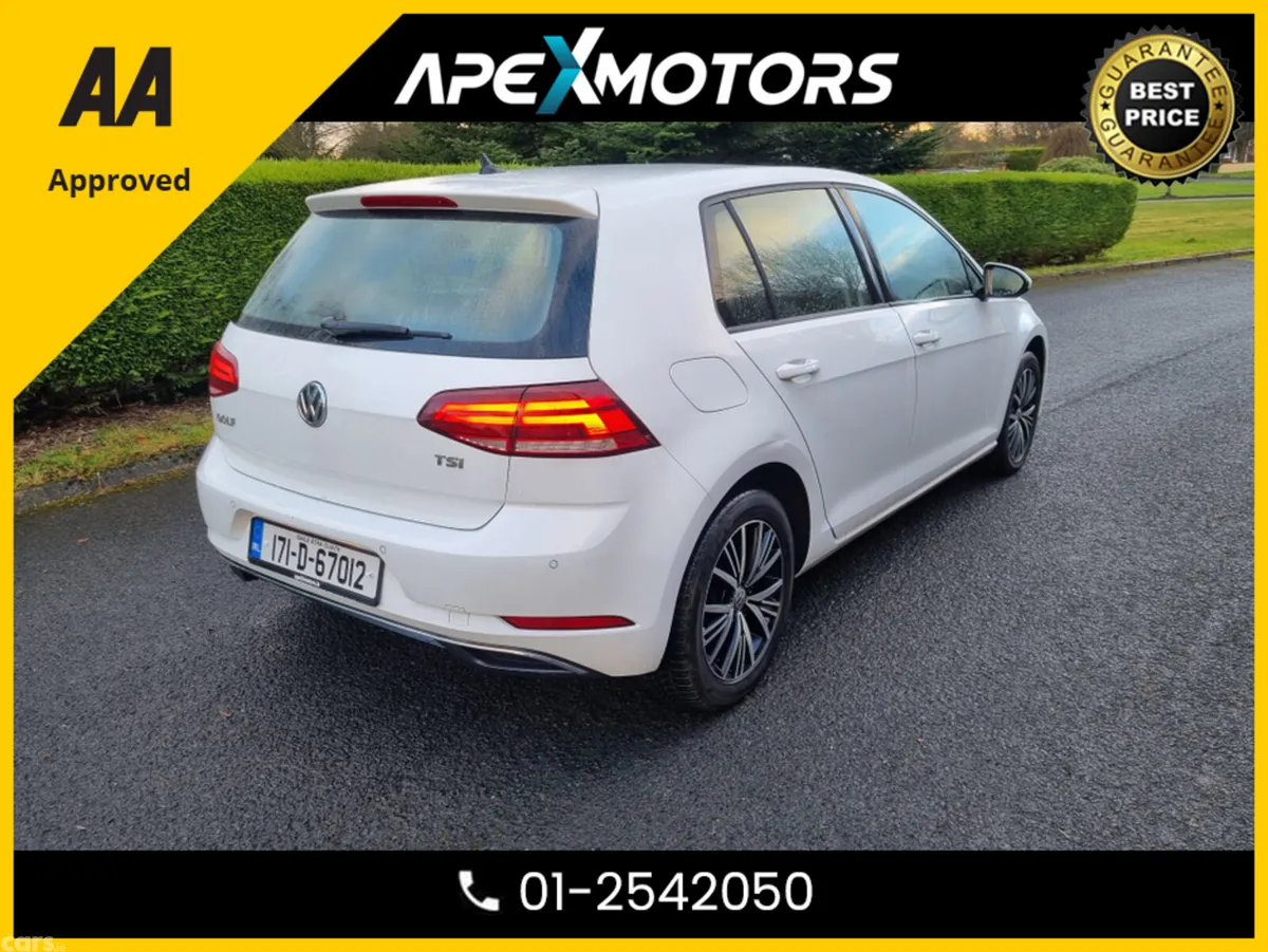 Volkswagen Golf Hatchback, Petrol, 2017, White
