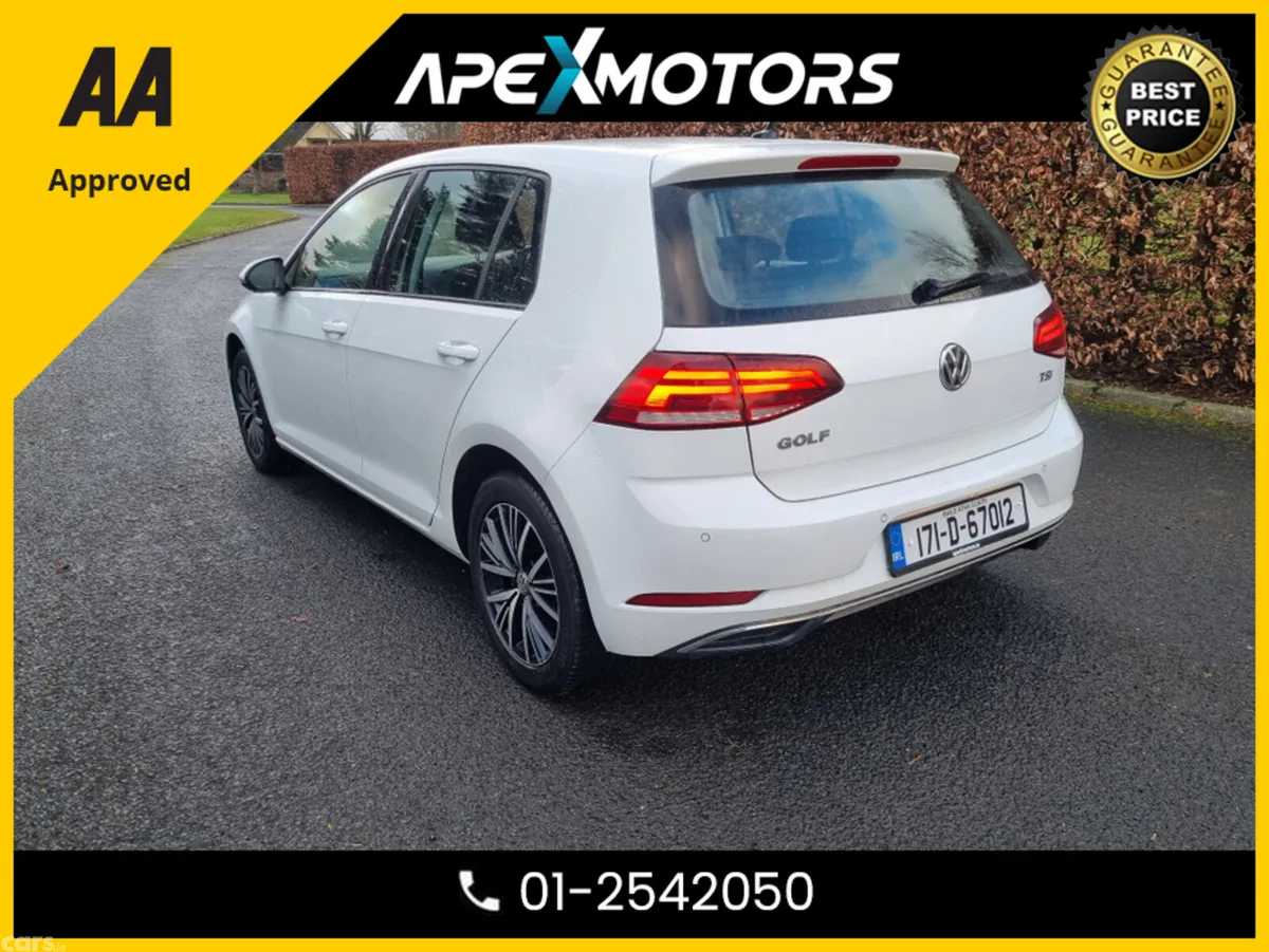 Volkswagen Golf Hatchback, Petrol, 2017, White