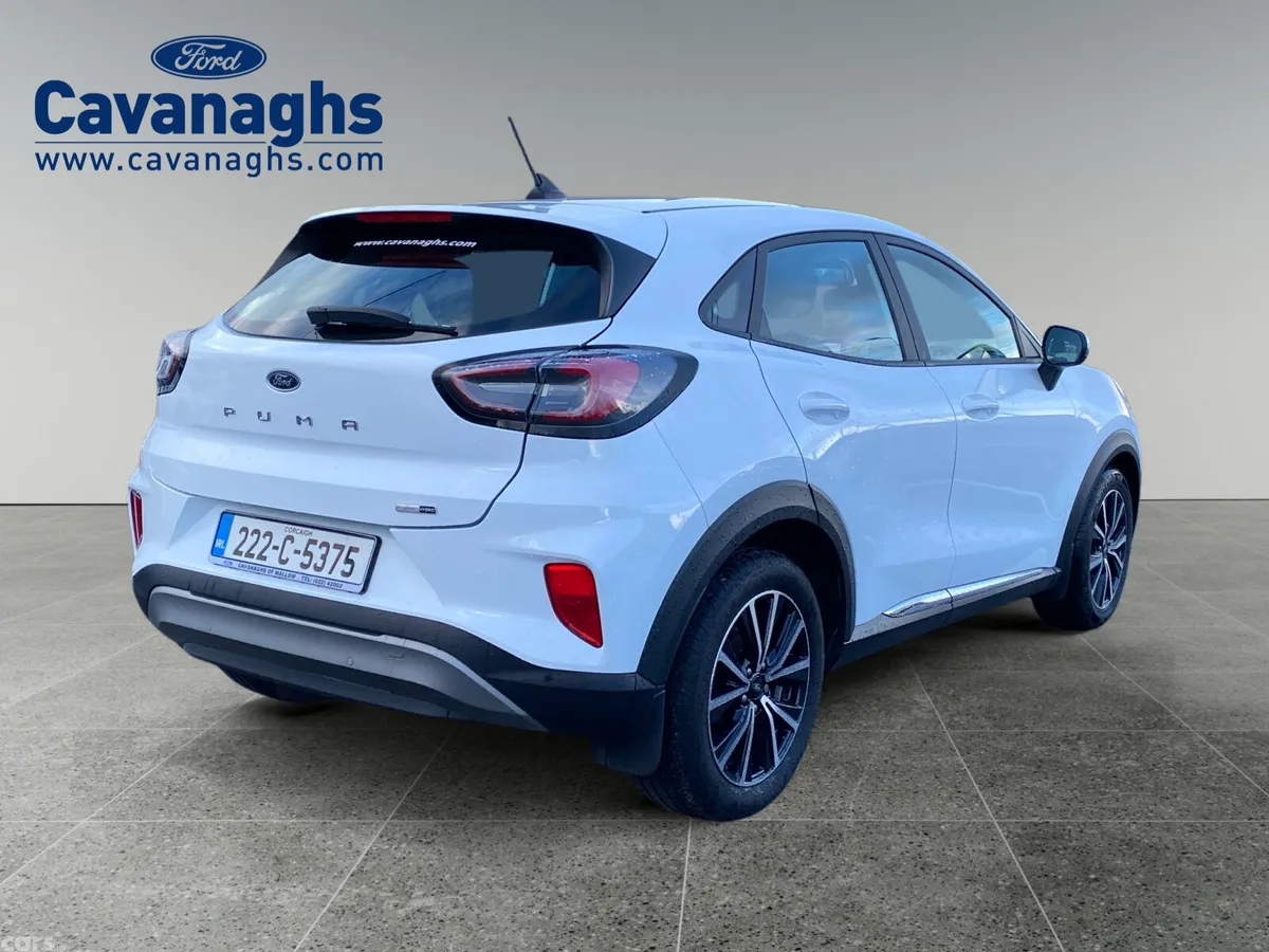 Ford Puma MPV, Petrol Hybrid, 2022, White