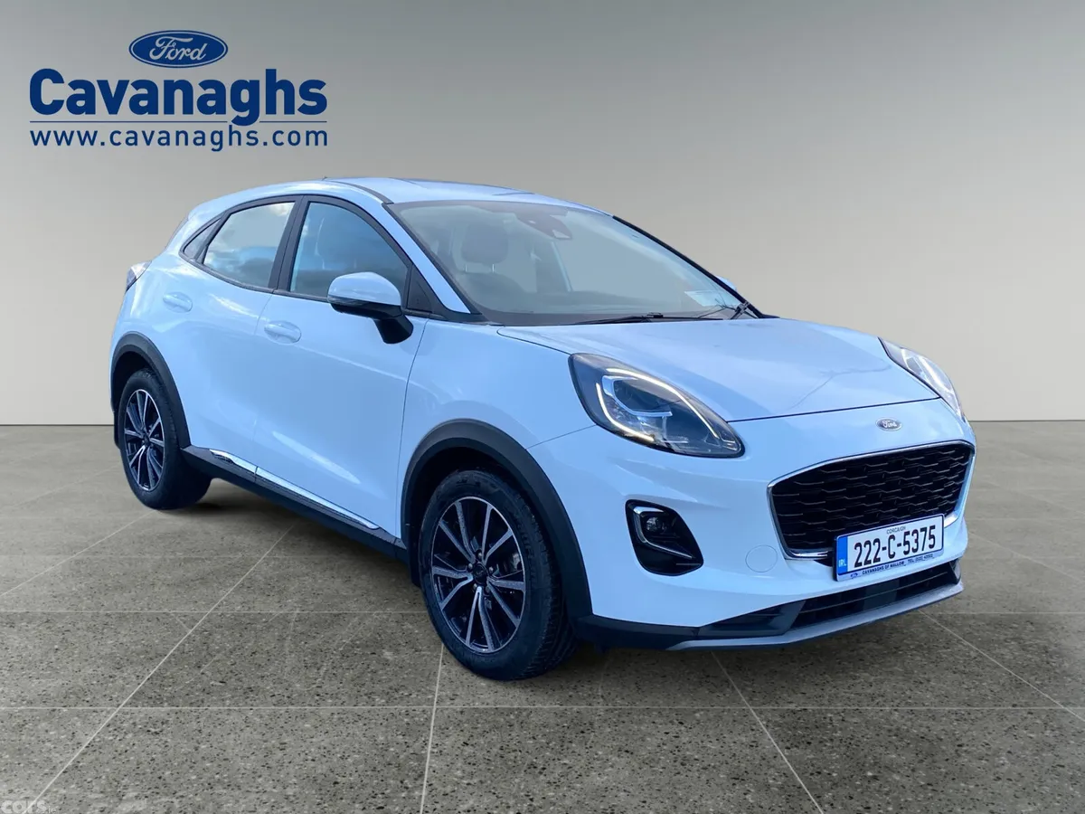 Ford Puma MPV, Petrol Hybrid, 2022, White