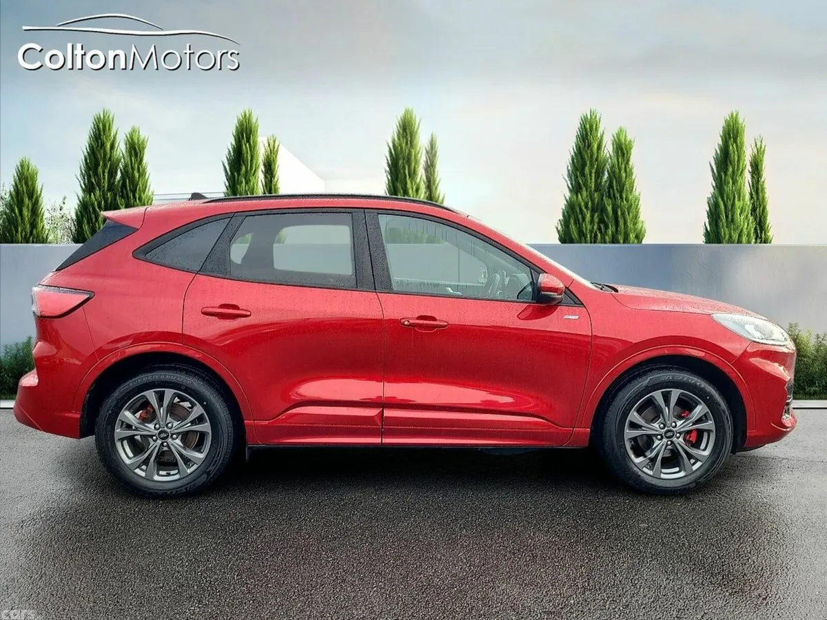 Ford Kuga SUV, Petrol Plug-in Hybrid, 2024, Red