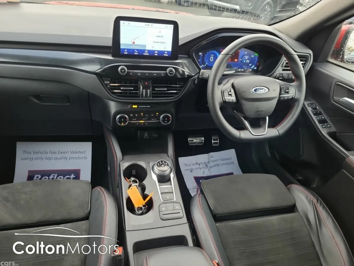 Ford Kuga SUV, Petrol Plug-in Hybrid, 2024, Red