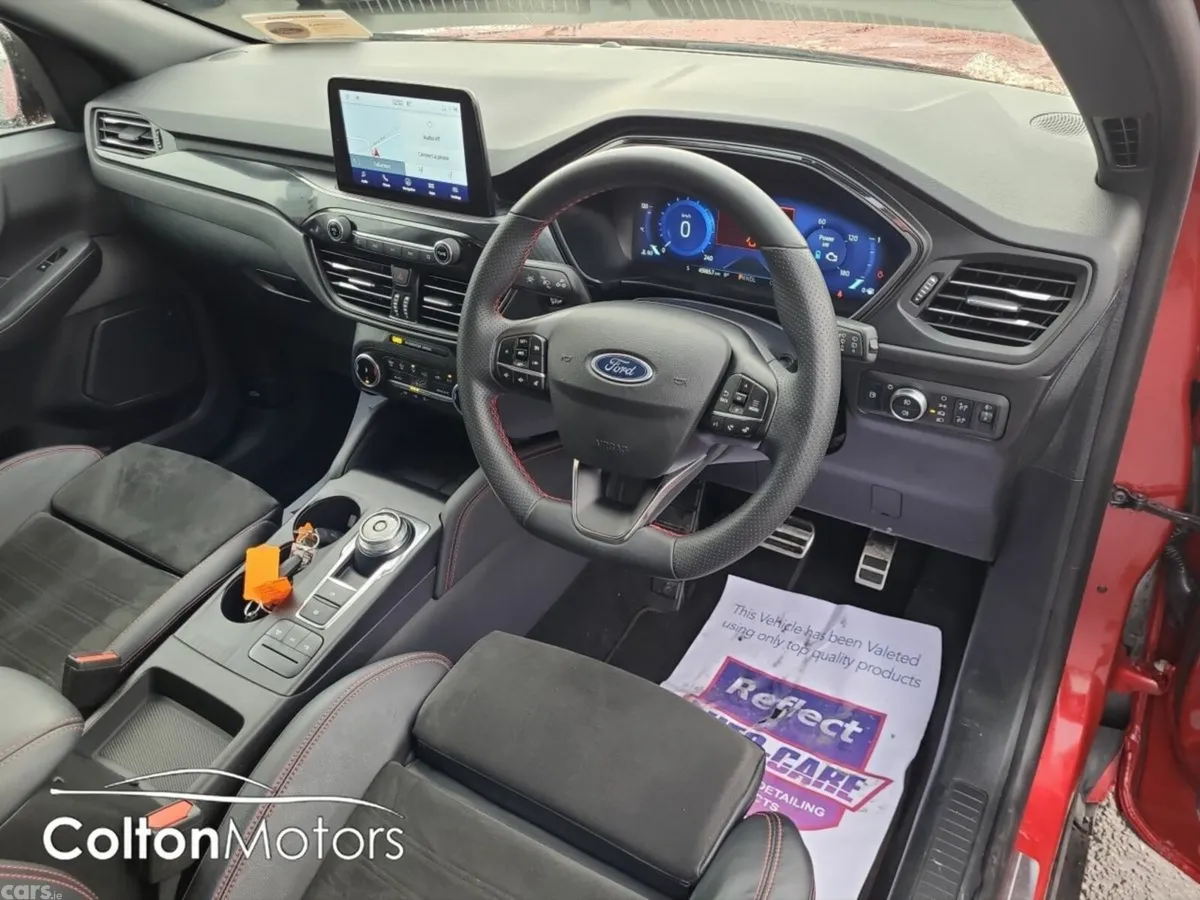 Ford Kuga SUV, Petrol Plug-in Hybrid, 2024, Red