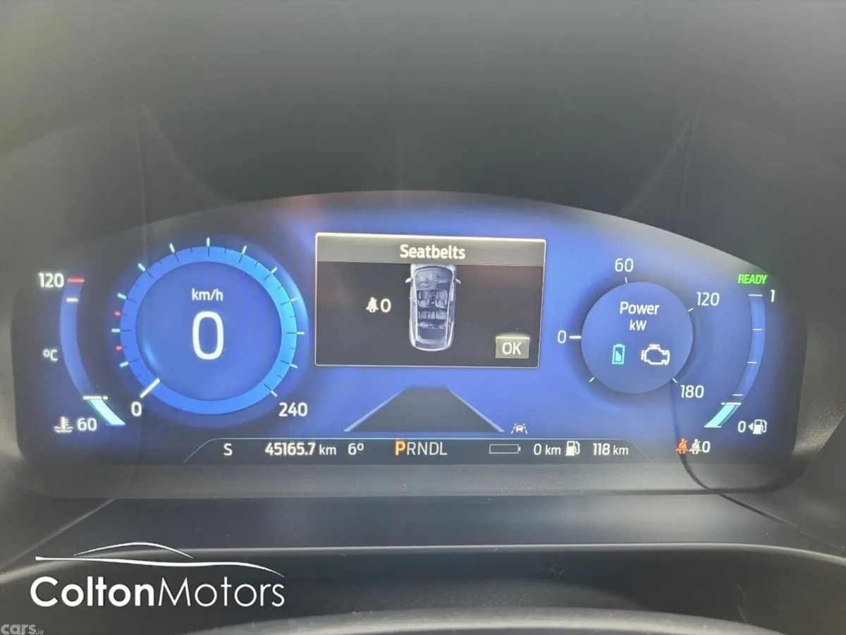 Ford Kuga SUV, Petrol Plug-in Hybrid, 2024, Red