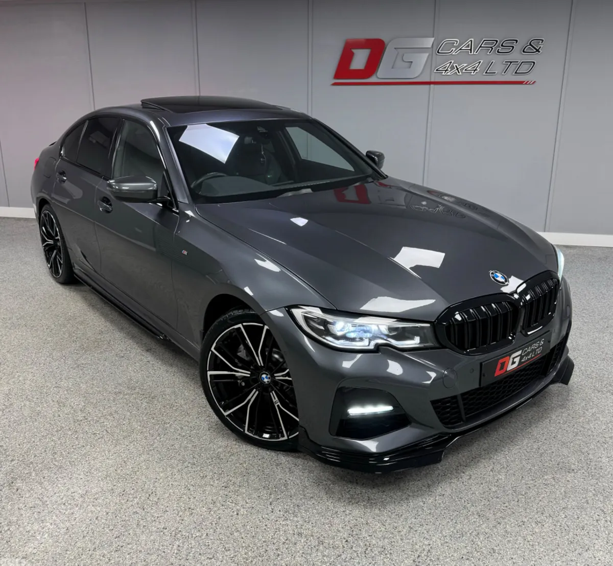 BMW 3-Series Saloon, Petrol Hybrid, 2020, Grey