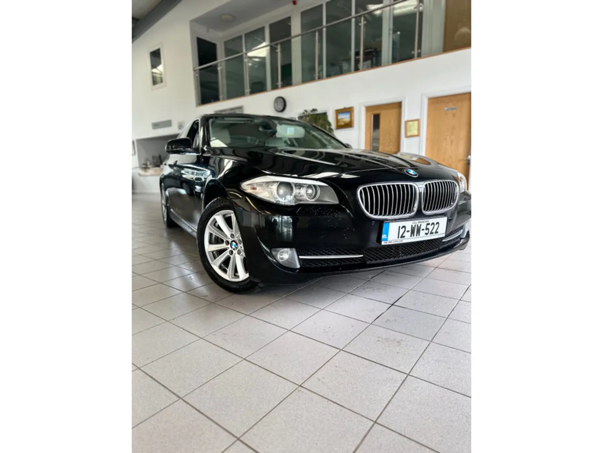 BMW 5-Series Saloon, Diesel, 2012, Black