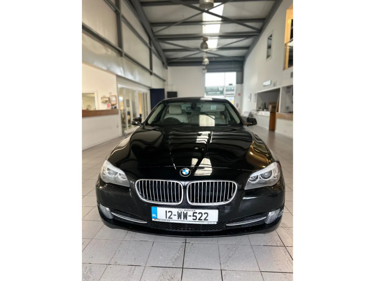 BMW 5-Series Saloon, Diesel, 2012, Black