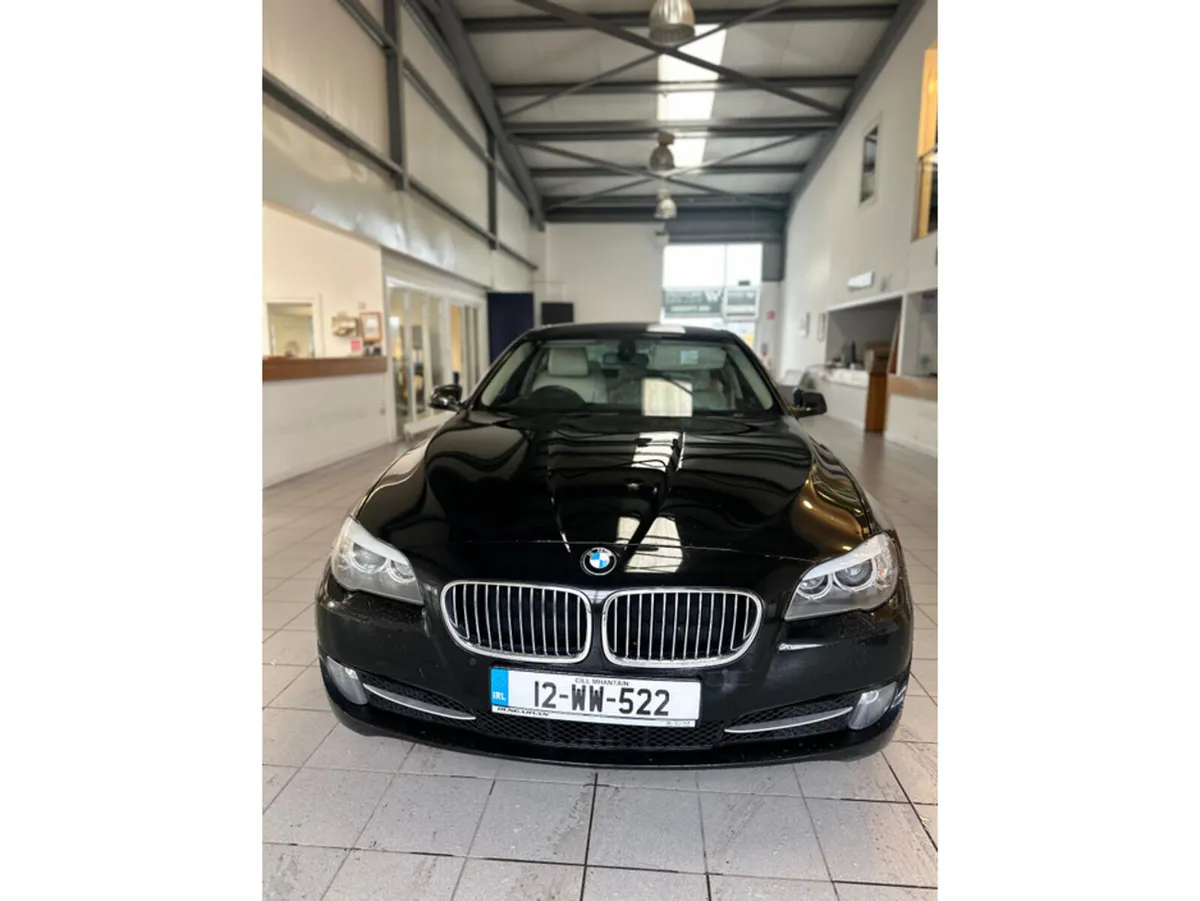 BMW 5-Series Saloon, Diesel, 2012, Black