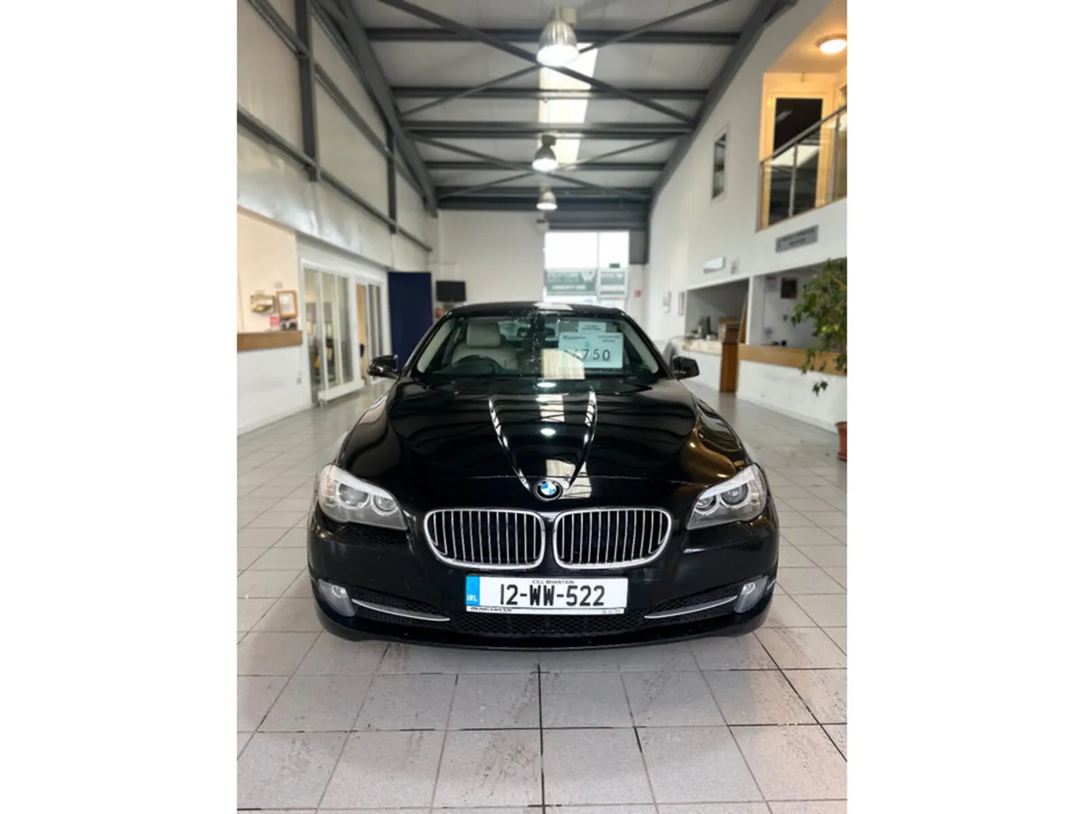 BMW 5-Series Saloon, Diesel, 2012, Black