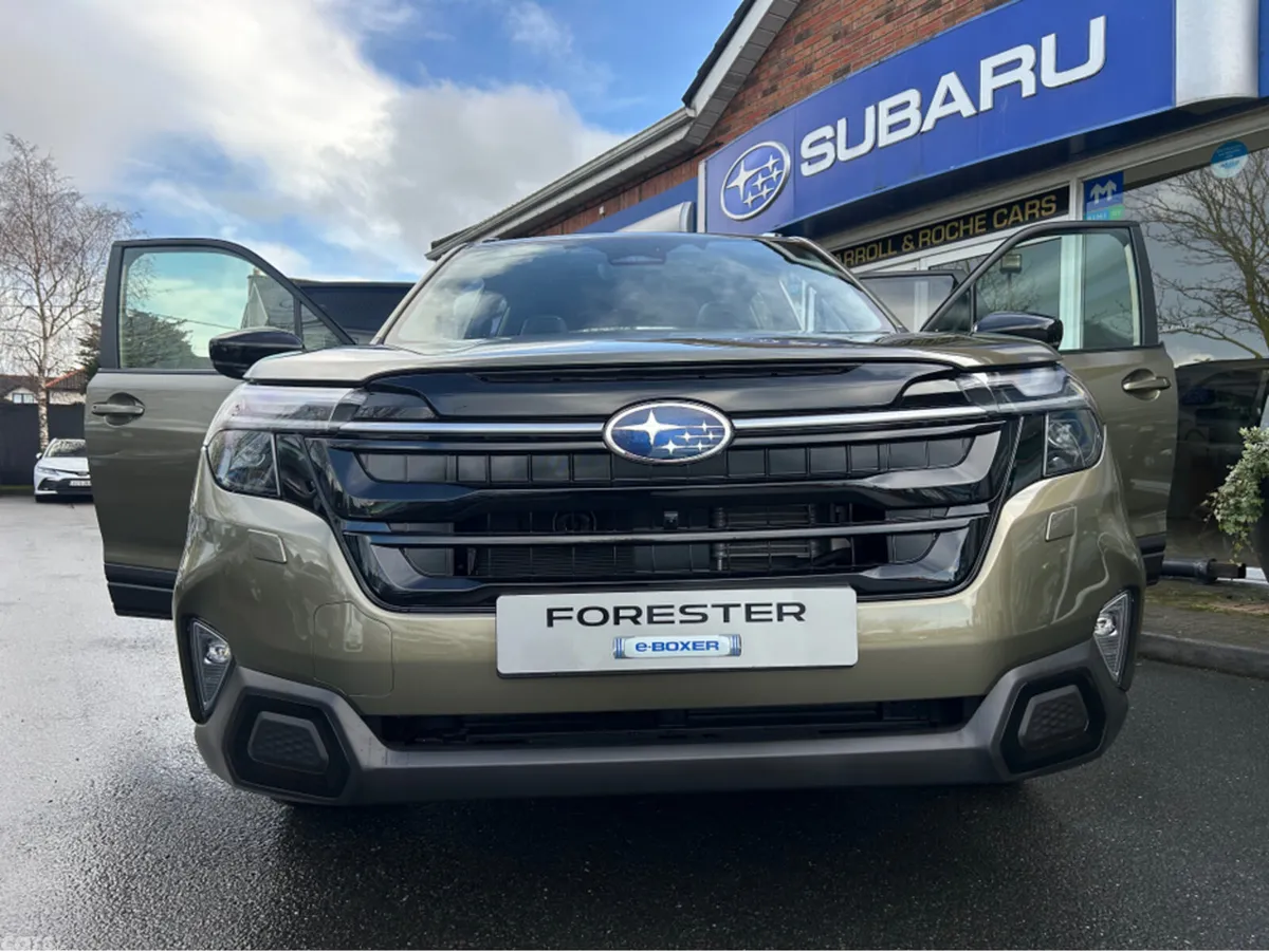 Subaru Forester SUV, Petrol Hybrid, 2026, Green