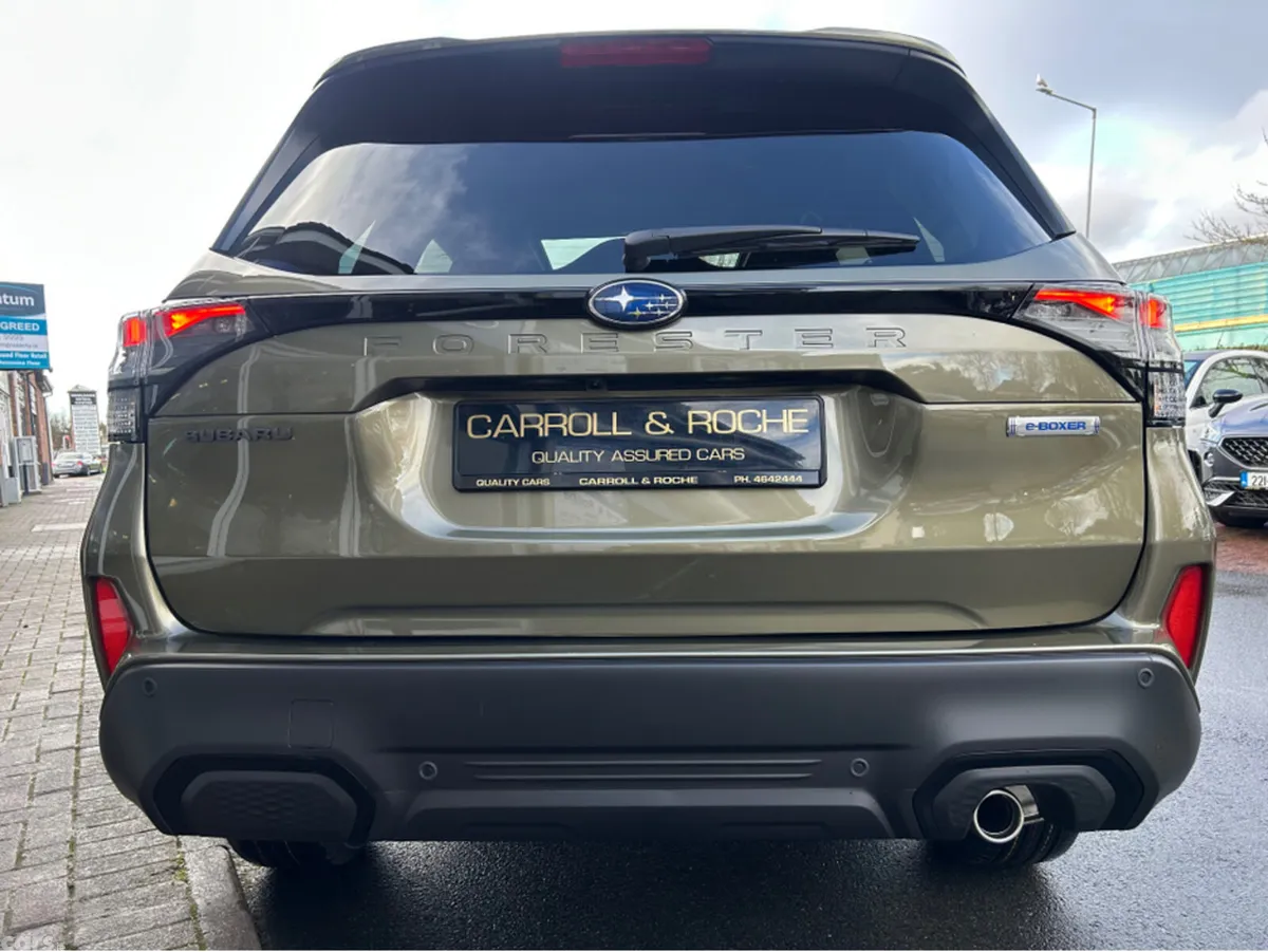Subaru Forester SUV, Petrol Hybrid, 2026, Green