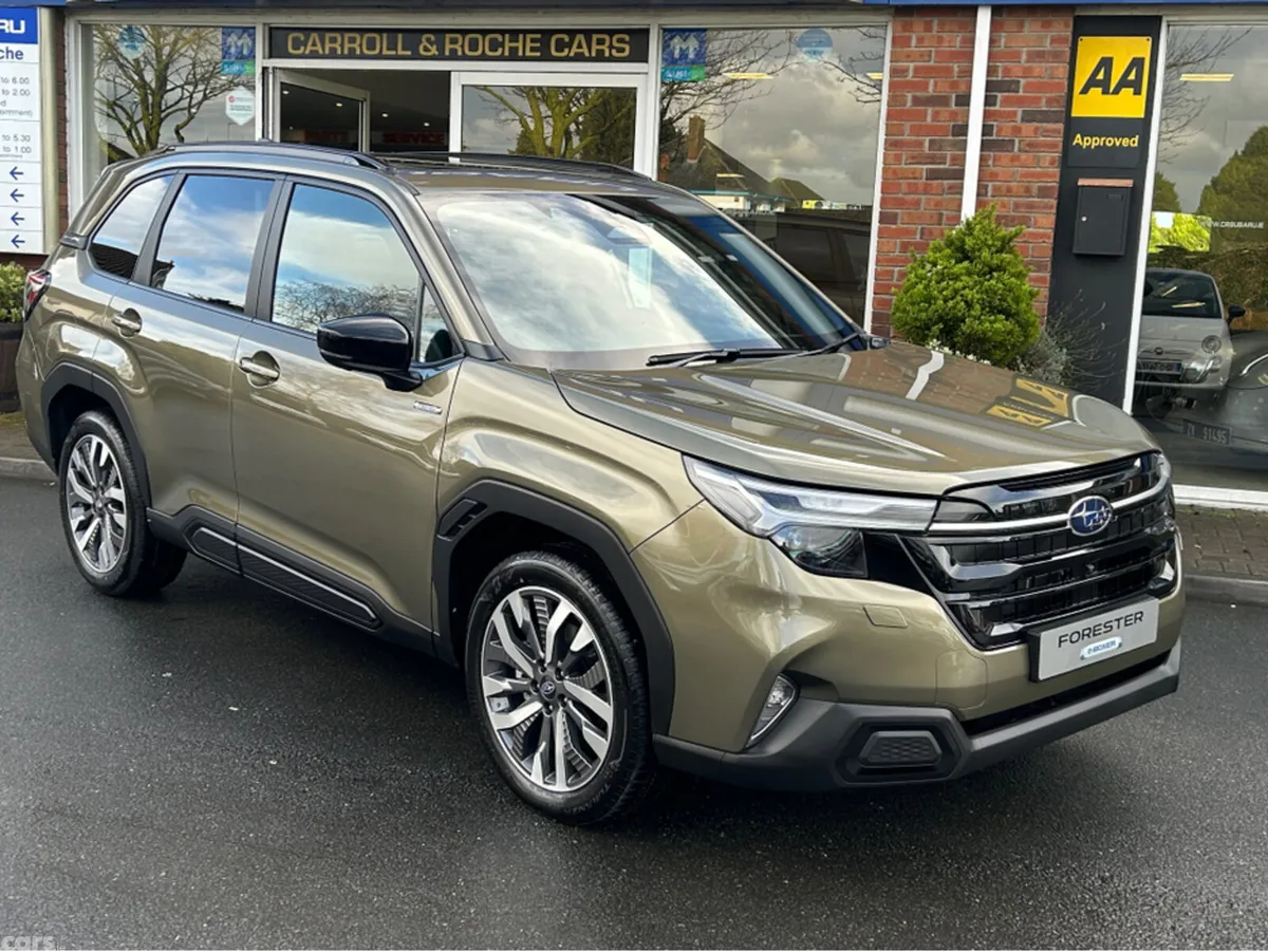 Subaru Forester SUV, Petrol Hybrid, 2026, Green