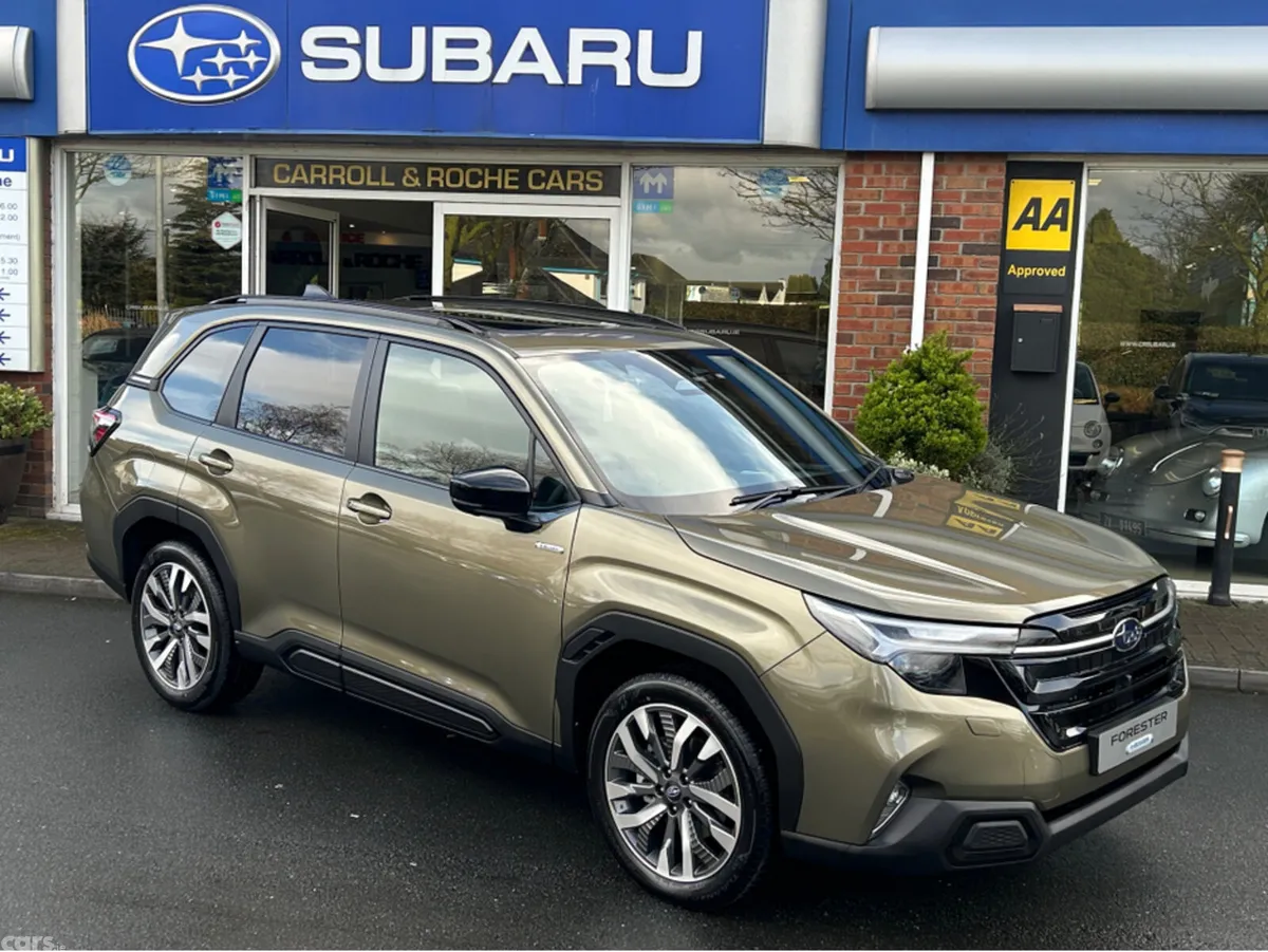 Subaru Forester SUV, Petrol Hybrid, 2026, Green