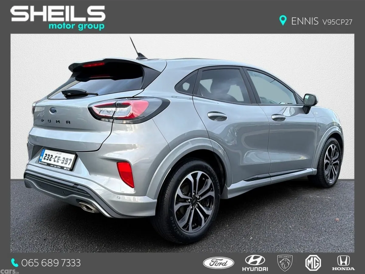 Ford Puma SUV, Petrol Hybrid, 2023, Grey